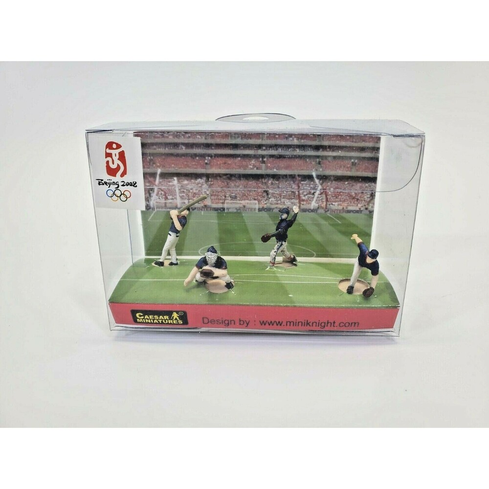 Mini‎ Knight Caesar Miniatures Beijing Olympics 2008 Sports Figurines Set New